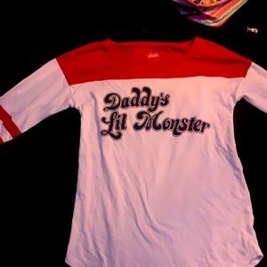 Mid sleeve suicide squad shirt